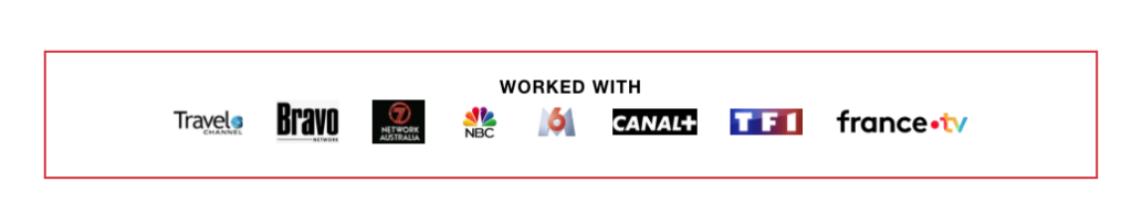 TV fixer based in Lyon and the Alps – worked with Travel Channel, Bravo, NBC, M6, Canal+, TF1, France TV